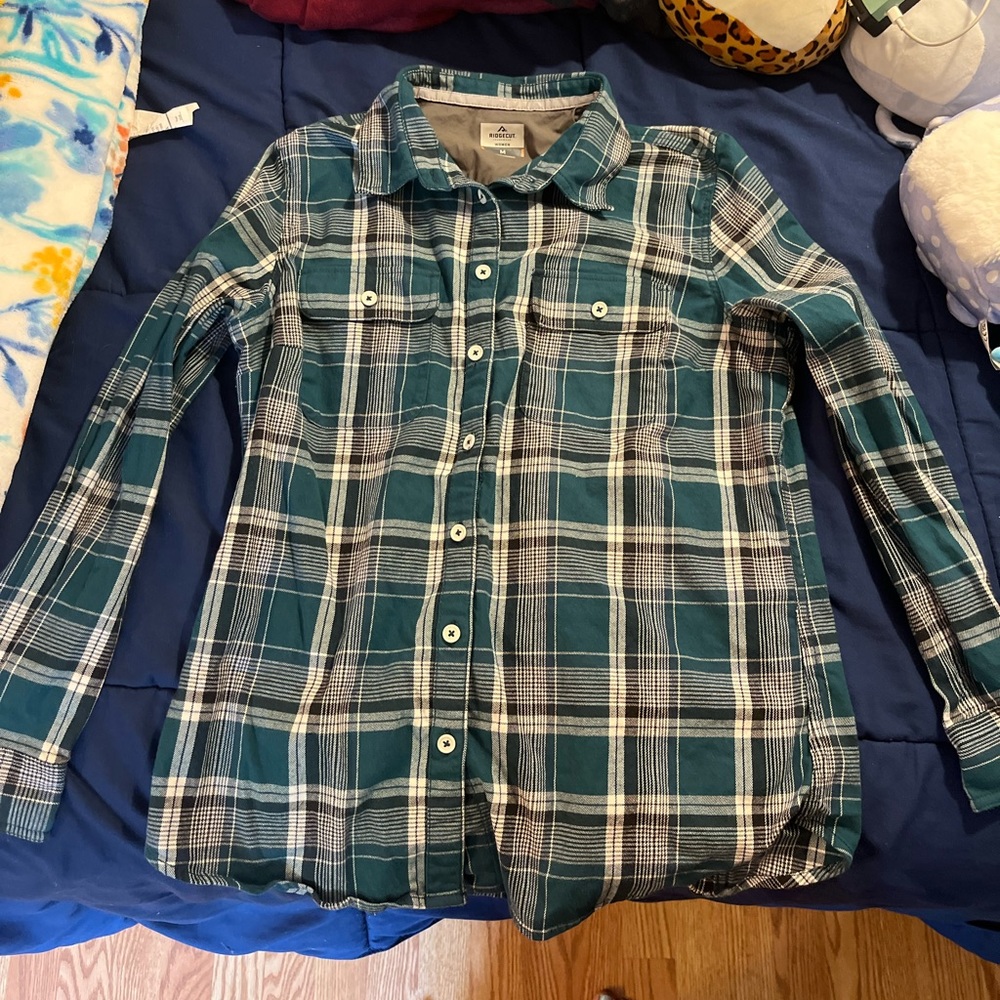 Ridgecut blue flannel